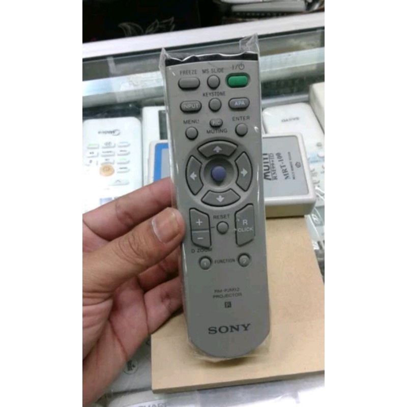 REMOTE REMOT PROJECTOR PROYEKTOR SONY RM-PJM12 ORIGINAL ASLI