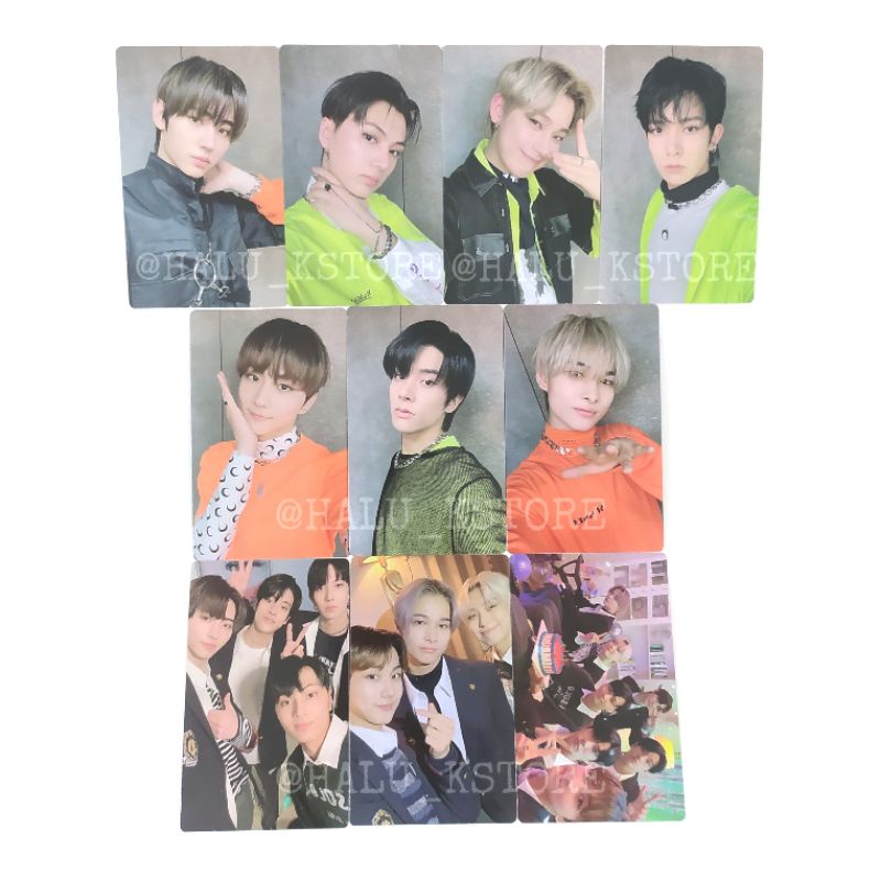 OFFICIAL PHOTOCARD BENEFIT FEVER ENHYPEN BORDER CARNIVAL ALBUM PC GRUP UNIT SUNGHOON JAY JUNGWON JAK