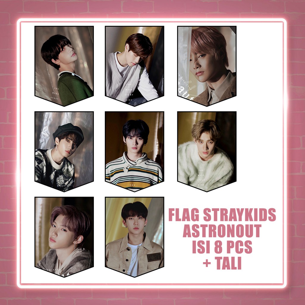 FLAG KPOP STRAYKIDS 1SET