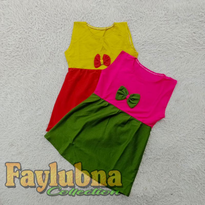 DRESS ANAK PEREMPUAN 1-1,5 TAHUN / DRESS KATUN ANAK / DRESS ANAK BALITA / DRESS