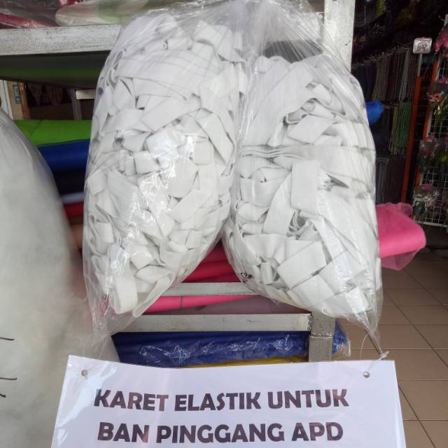 Karet elastik kiloan 2cm dan 2,5cm