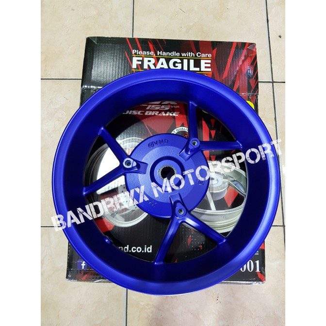 Terbaru Velg Cakram Belakang VND Blue + Cakram TDR for yamaha Aerox 155.