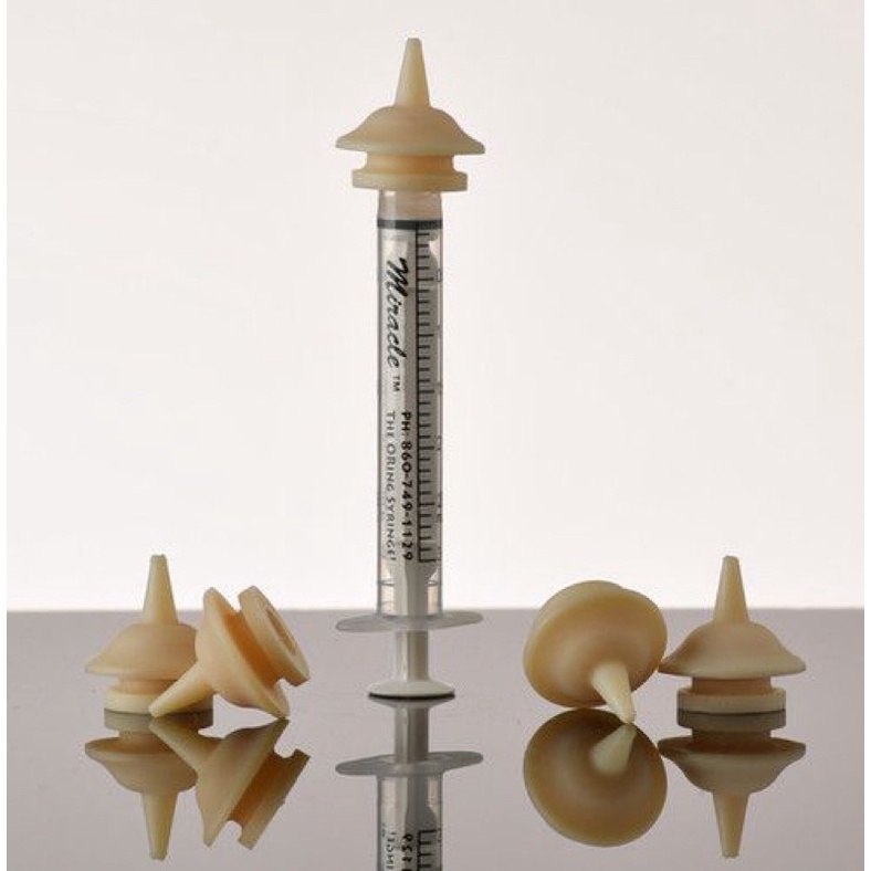 MIRACLE NIPPLE Pentil Dot Susu + Spoit Bayi Kucing Kecil mini