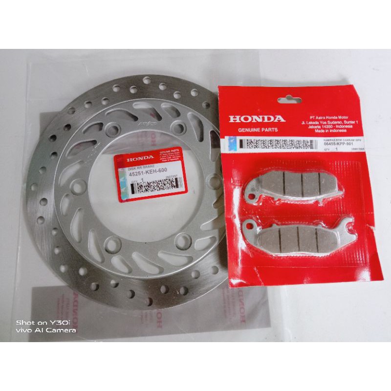Piringan Cakram depan Honda Megapro new/ Verza/ Tiger Ori