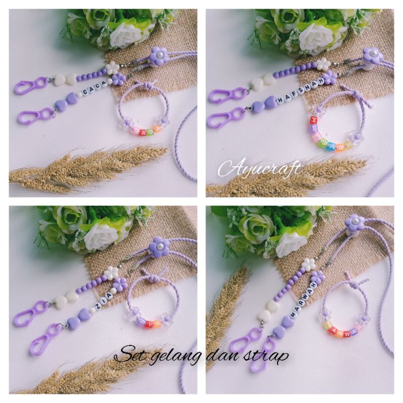 strapmasker set gelang costum