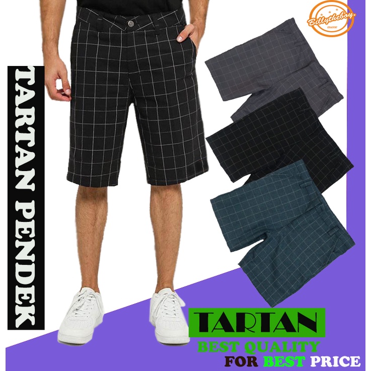 YANG LAGI HIZT Celana Pendek Pria Cowok Dewasa SEMIWOL PREMIUM CLANA PENDEK TARTAN PRIA MOTIF KOTAK 