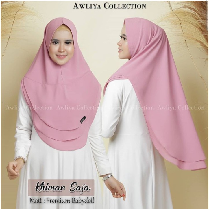 KHIMAR AWLIYA COLLECTION / KHIMAR SAFA JUMBO ORIGINAL AWLIYA /  KHIMAR JUMBO / AWLIYA SAFA