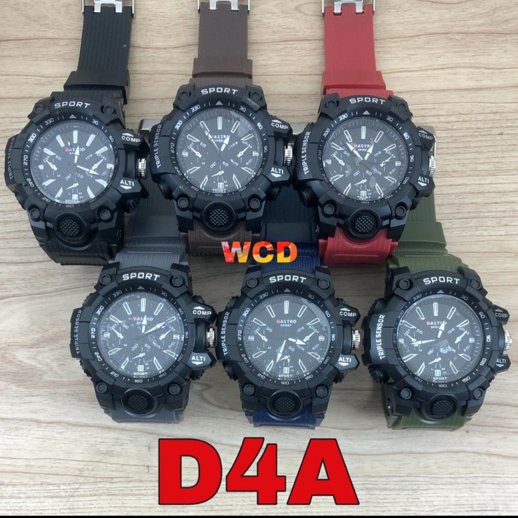 JAM TANGAN PRIA ANTI AIR TERBARU STRAP RUBBER