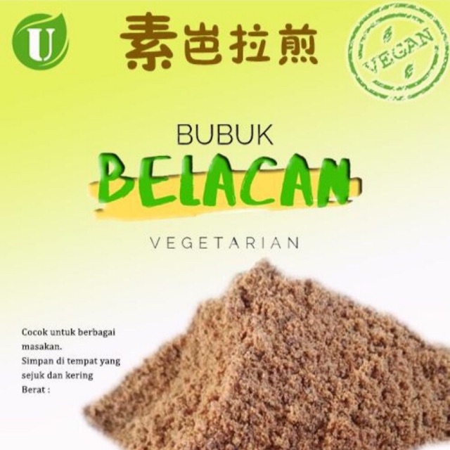 

Makanan Vegan / Vegetarian bubuk Balacan Premium Quality Import Halal