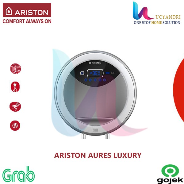 AURES LUXURY / RT24E Ariston Water Heater Penghangat Air Pemanas Air