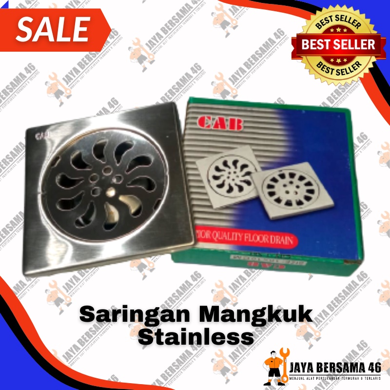 SARINGAN MANGKUK CAB / SARINGAN GOT KAMAR MANDI STAINLESS ANTI KARAT