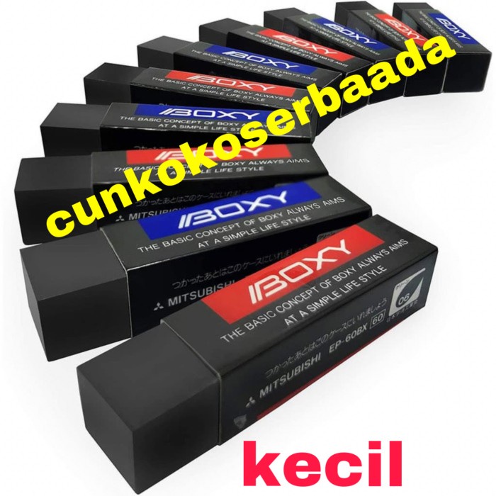 

Produk Unggulan Eraser / Penghapus Boxy Kecil Ep-60 Bx / 1 Pcs Diskon