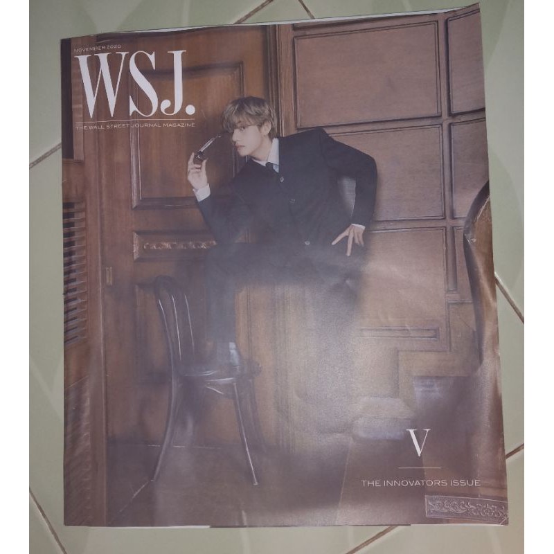 Majalah WSJ Cover V (Kim Taehyung) from BTS