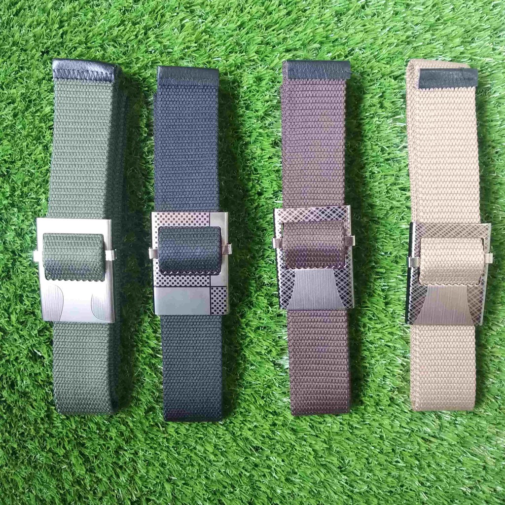 IKAT PINGGANG PRIA NYLON CANVAS | SABUK PRIA | GESPER NYLON Model Geser (S003)