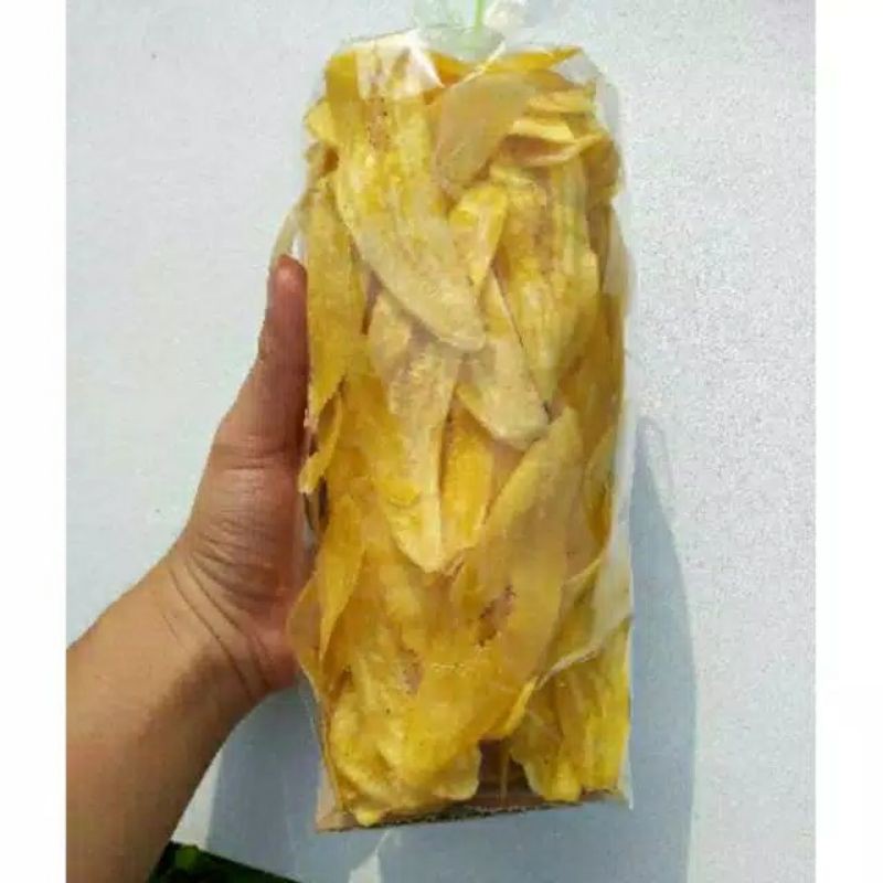 

KERIPIK KRIPIK PISANG KEPOK RAJA 200GRAM RASA ASIN DAN RENYAH CRISPY KHAS CILACAP