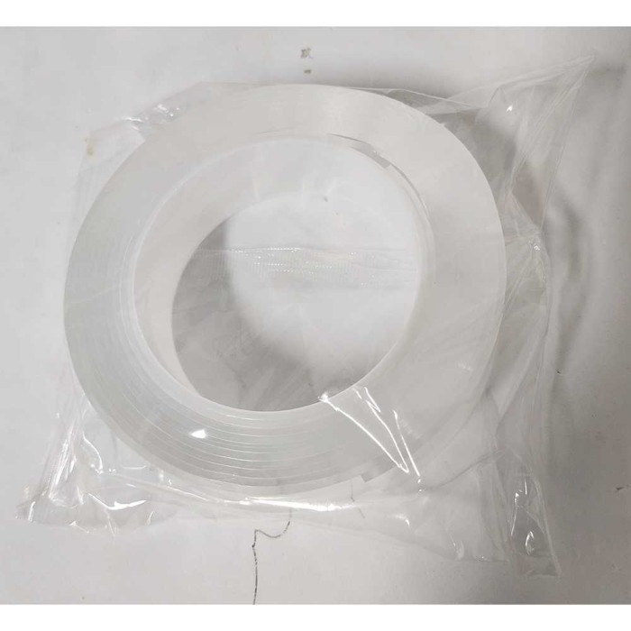 

Mantap Double Tip Bening Clear 1-5Mtr Nano Tape Lem Super Lengket Waterproof Berkualitas