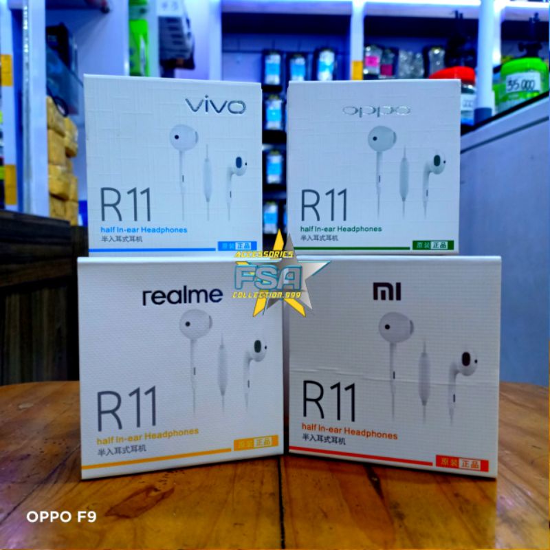 headset VIVO R11 Original Good Quality Super bass