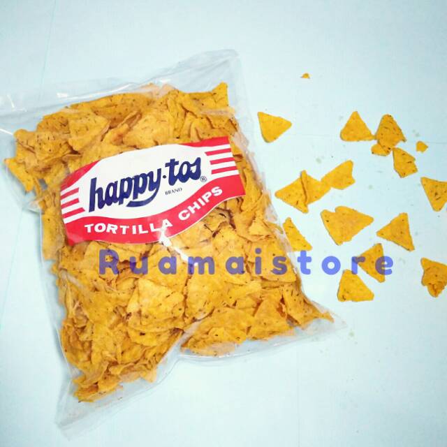 (KILO) Happytos Tortilla Chips Kiloan 250gram