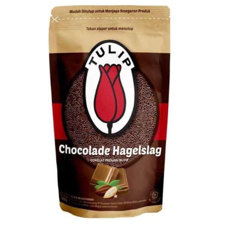 

RAIH DISKON COKLAT MESES / CERES / TULIP CHOCOLADE HAGELSLAG ZIPLOCK 500 GR