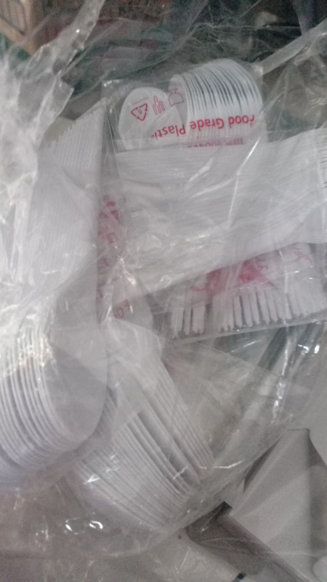 Mika Box Bento 4 Skat - Kotak Makan Tray - Kuning - Isi 50 Pcs