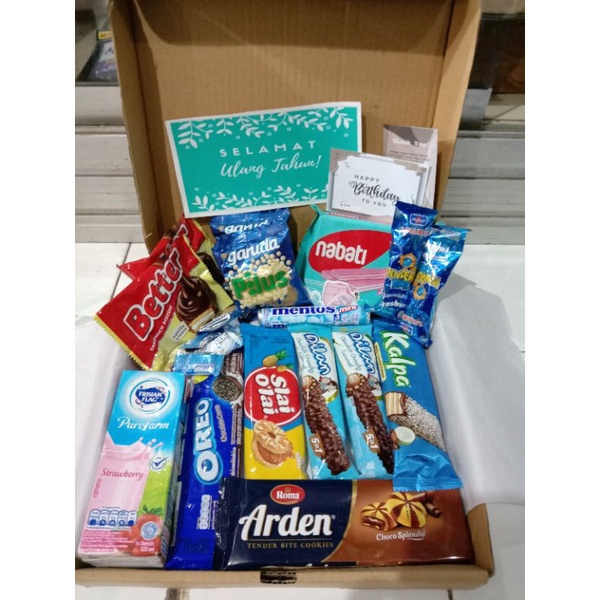 

SNACK BOX/HAMPERS/GIFT/GIFTCUSTOM/Hadiah/