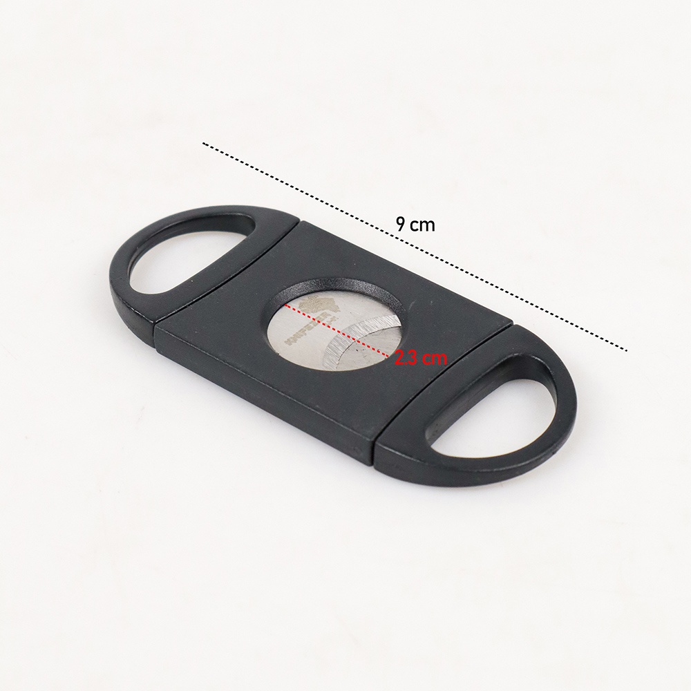 Gunting Pemotong Cerutu Cigar Cutter Guillotine Double Blade XJ 01