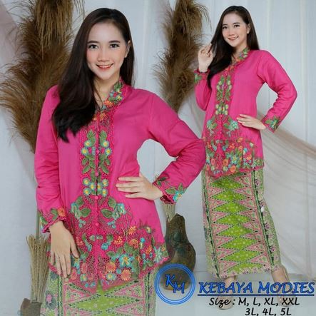 set kebaya encim modies berkualitas