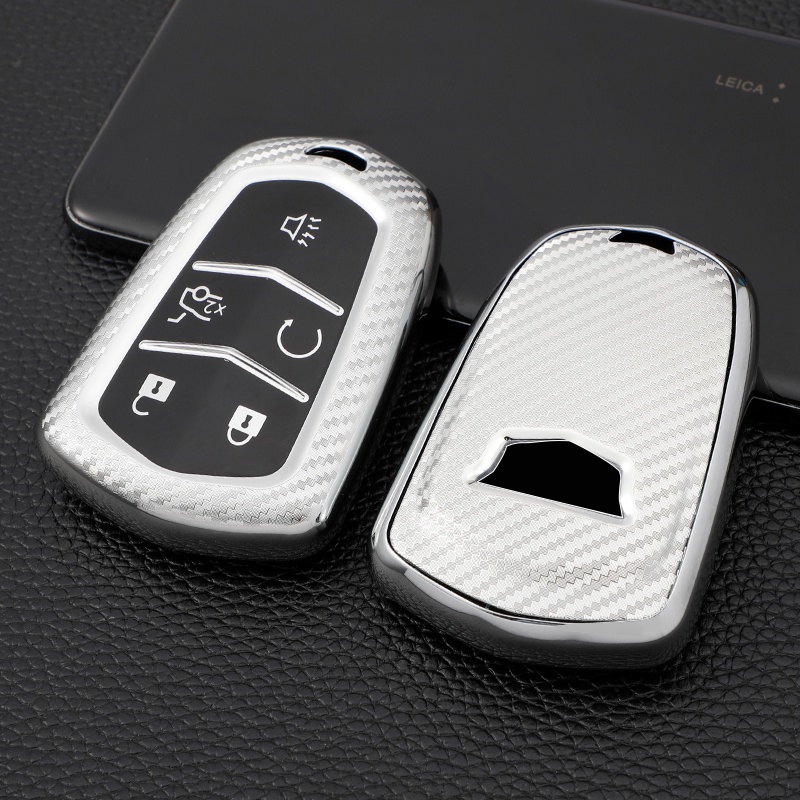 Casing Kunci Remote Mobil Untuk Cadillac ATS CT6 CTS DTS XT5 Escalade ESV SRX STS XTS ELR