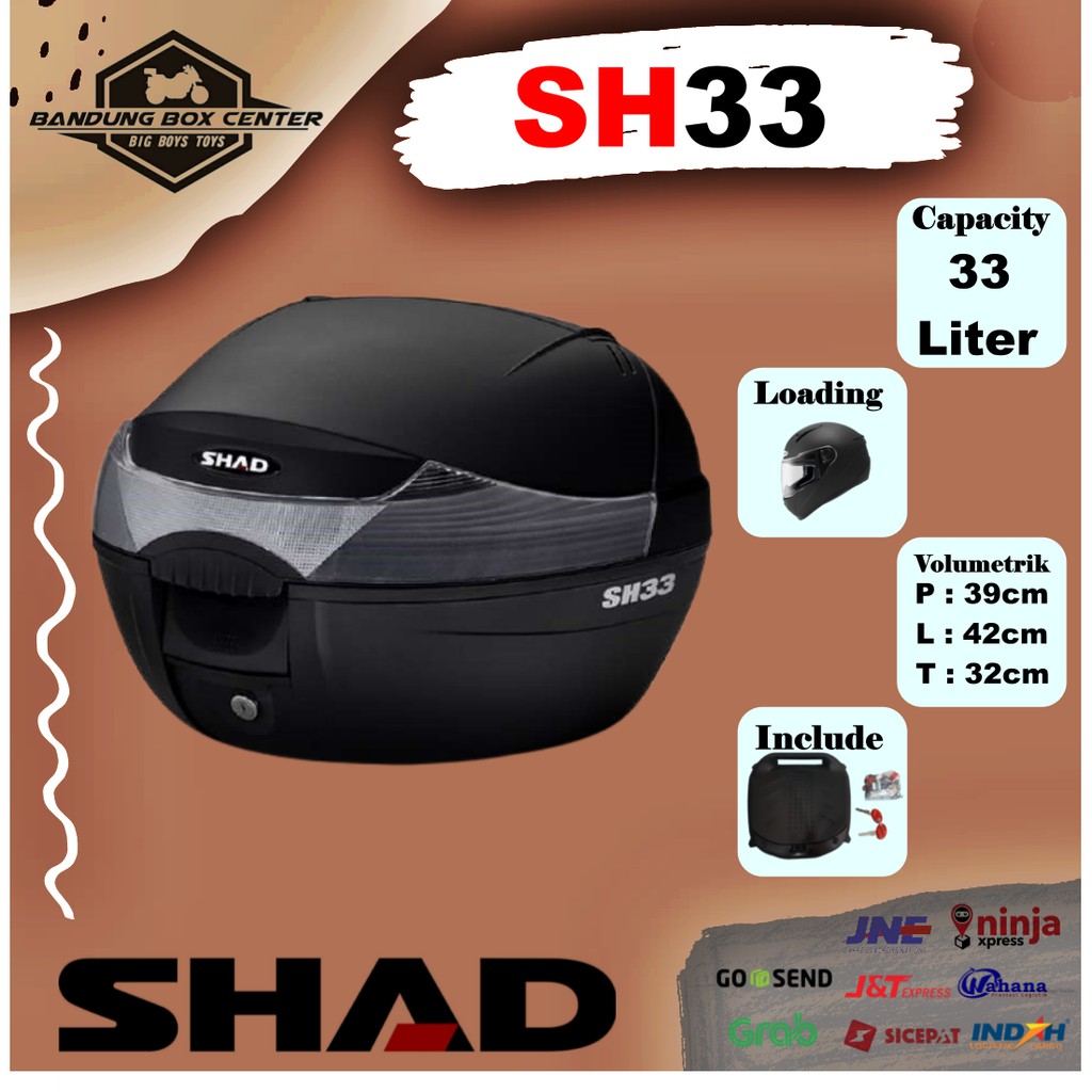 Box Motor Box Touring Shad SH33 Box Shad SH33 Box Motor Shad SH 33