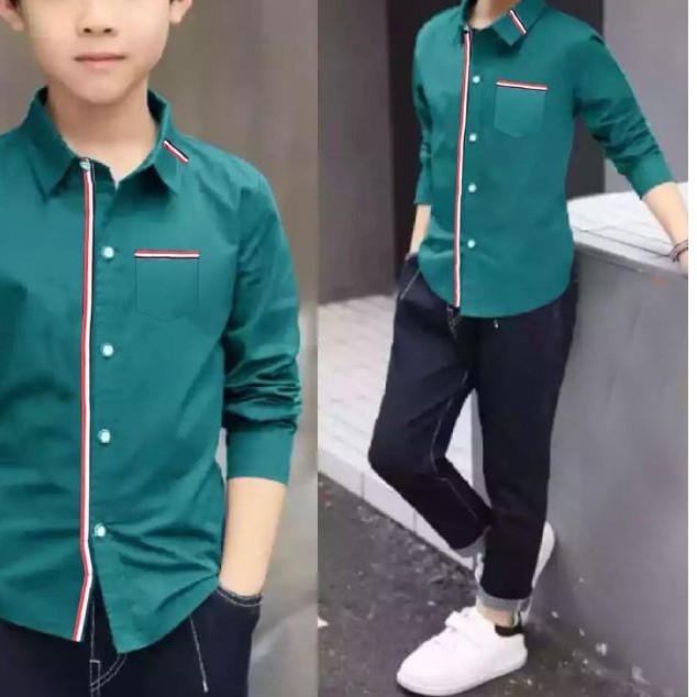 ► DVC FINE/ kemeja anak laki laki/ kemeja fine anak pria/ kemeja fashion anak ♨