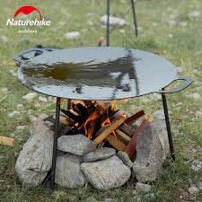 LARGE BAKING PAN NATUREHIKE NH20SK003 // CAST IRON WAJAN BESAR CAMPING GLAMPING NATUREHIKE