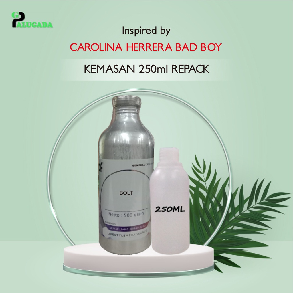 Bibit Parfum Murni BOLT | GCF 250Ml Repack