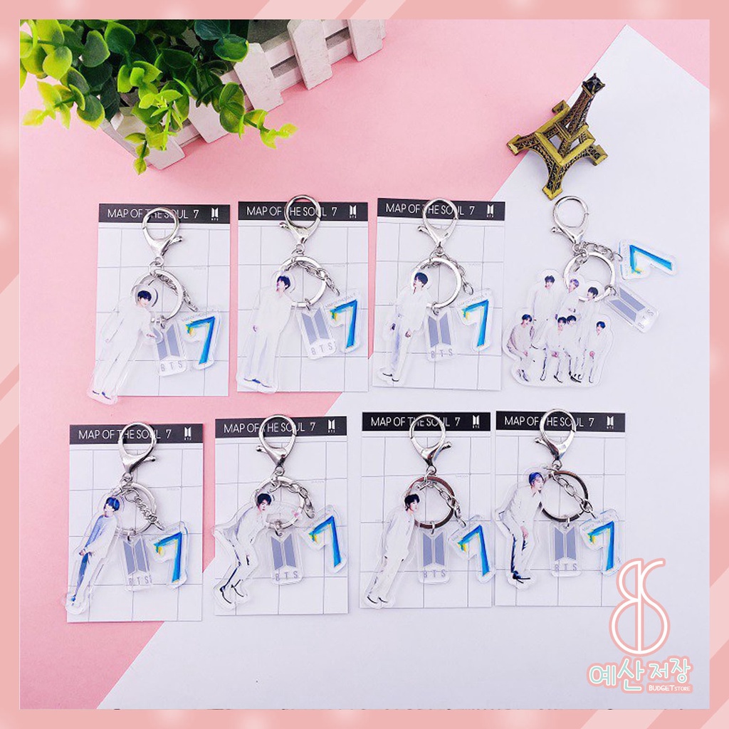 [BS] BISA COD MOTS 7 Gantungan Kunci BTS BT21KPOP  Key Chain - KP388