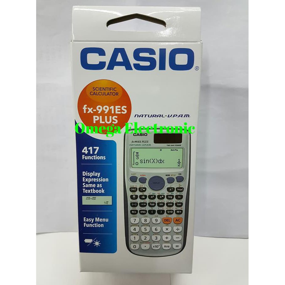 

Promo Casio FX 991 ES PLUS - Scientific Kalkulator Terlaris