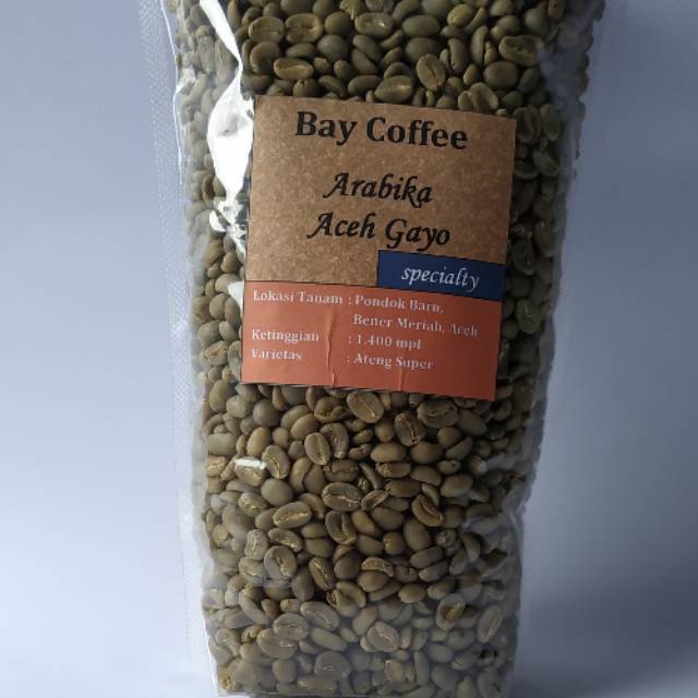 

Green bean arabika aceh gayo 1KG