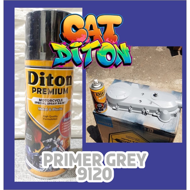 DITON PREMIUM CAT DASAR 9120 PRIMER GREY dasaran EPOXY POXY 400CC
