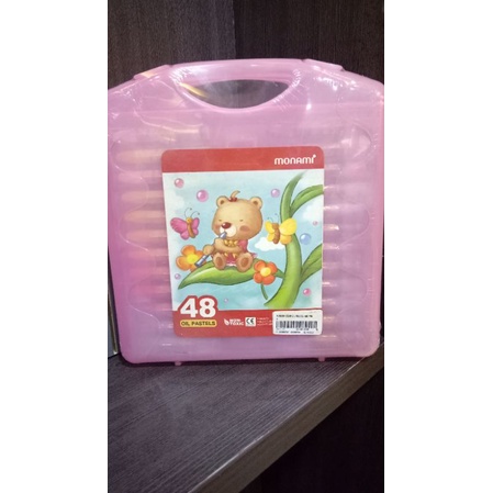 

Monami Bear Oil Pastel 48C - Pink