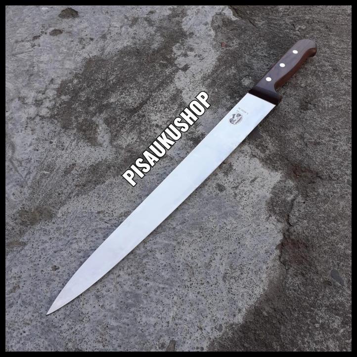 Peso - Slicing Knife Pisau Iris Victorinox Cap Payung Crosbow 36Cm 5.4500.36