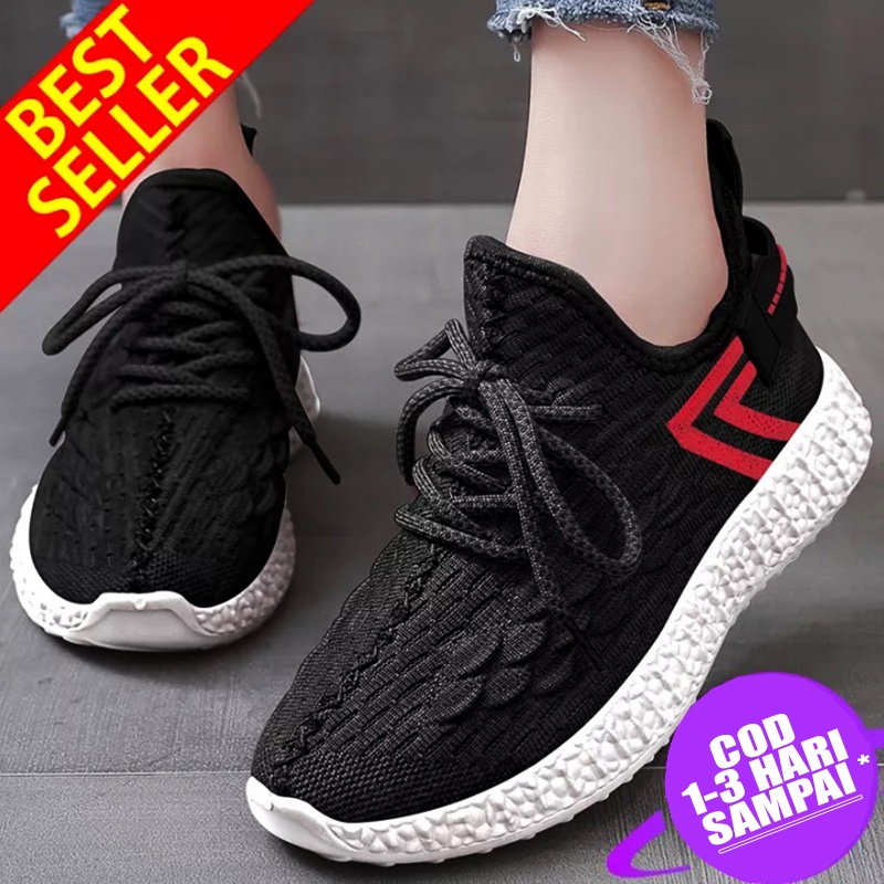 Sepatu Sneakers Wanita - Sneakers Wanita - Sneaker  FENIKS WIND-STRAP Running Shoes - Sepatu Olahara