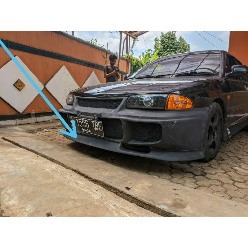lips bumper depan Evo 3