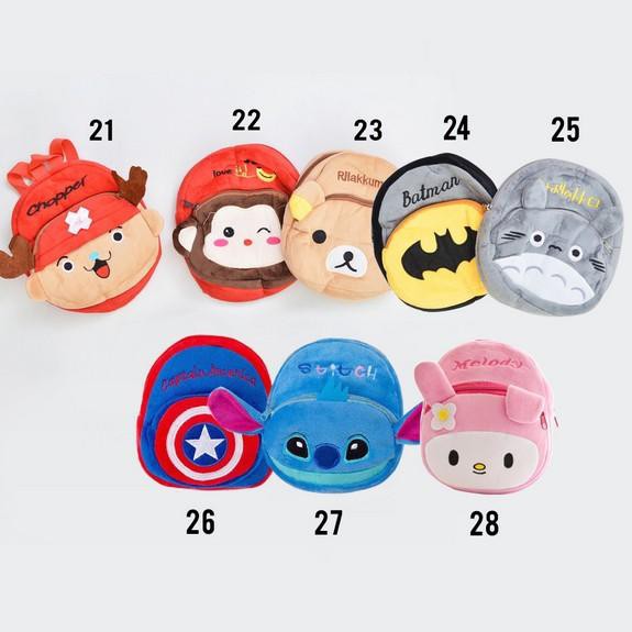 Star 12.12 LKM020 21-28 [1KG 12PCS] | LITTLE KUMA Tas Ransel Anak Karakter Tas Anak Import