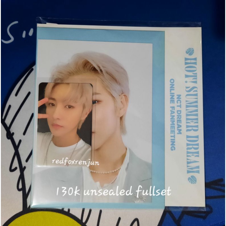 unsealed fullset Ar Ticket tiket Mark Renjun Jeno Haechan Jaemin Chenle Jisung hot summer nct dream 