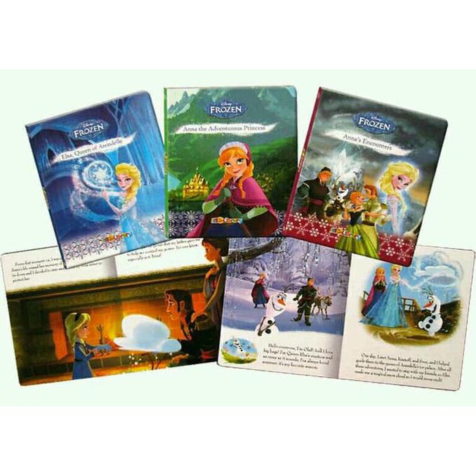 My Little Library Disney Frozen (3 Board Books + Case)