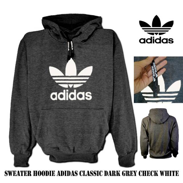 JAKET HOODIE SWEATER ADIDAS JUMPER HODIE FLECCE