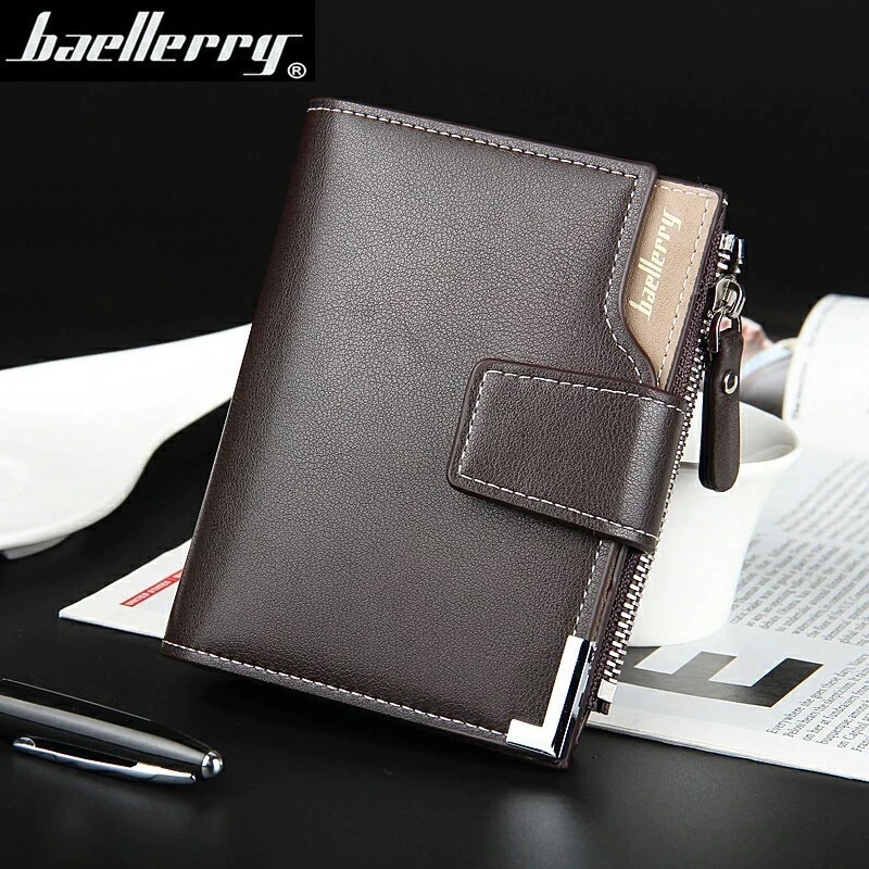 Dompet Kulit Unisex Model Pendek Import Baellerry Original Banyak Slot