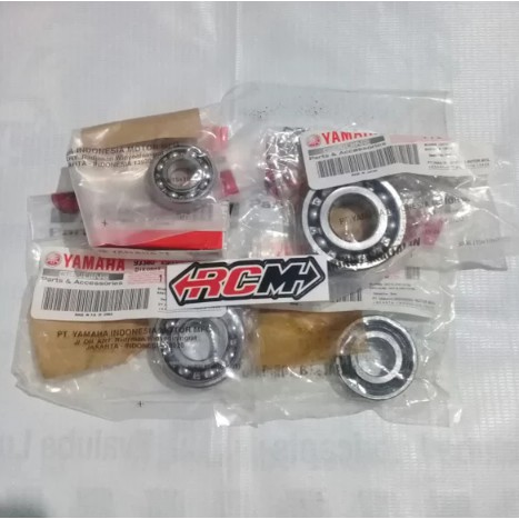 BEARING LAKER LAHER RASIO RATIO SET JUPITER Z VEGA R NEW ORI ORIGINAL YAMAHA YGP ASLI 4 MACAM