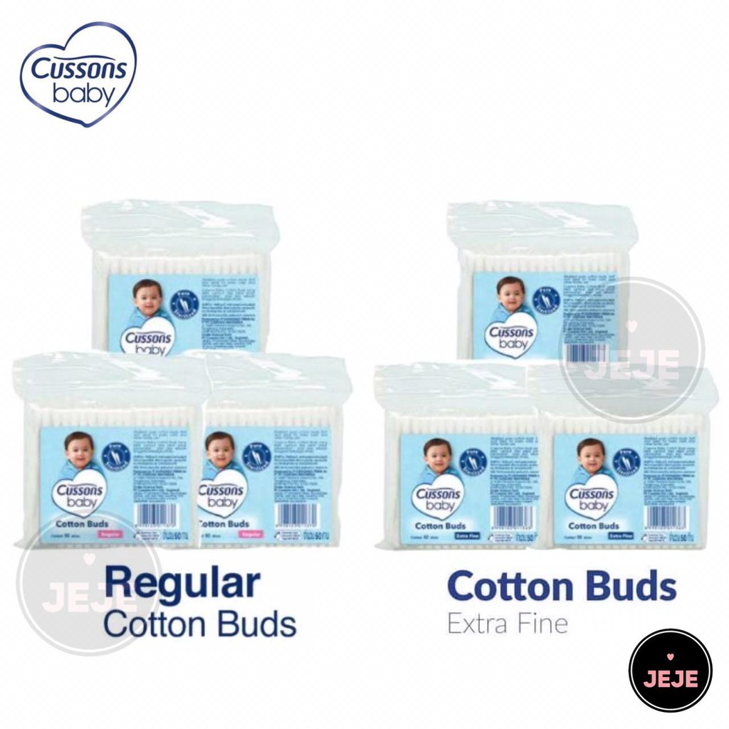 Cussons Baby Cotton Bud Reguler / Extra Fine 50s 100s | Pembersih Korek Kuping Bayi Cusson