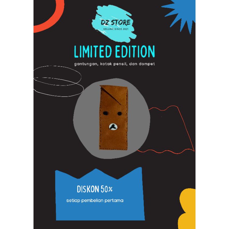 

kotak pensil motif beruang