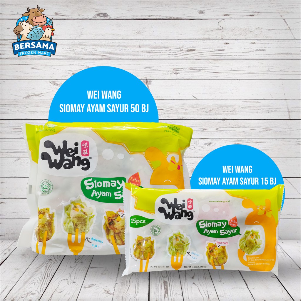 

WEI WANG SIOMAY AYAM SAYUR 50BJ & 15 BJ