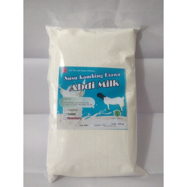 Grade 2 Original Susu Bubuk Kambing Etawa ABDI MILK